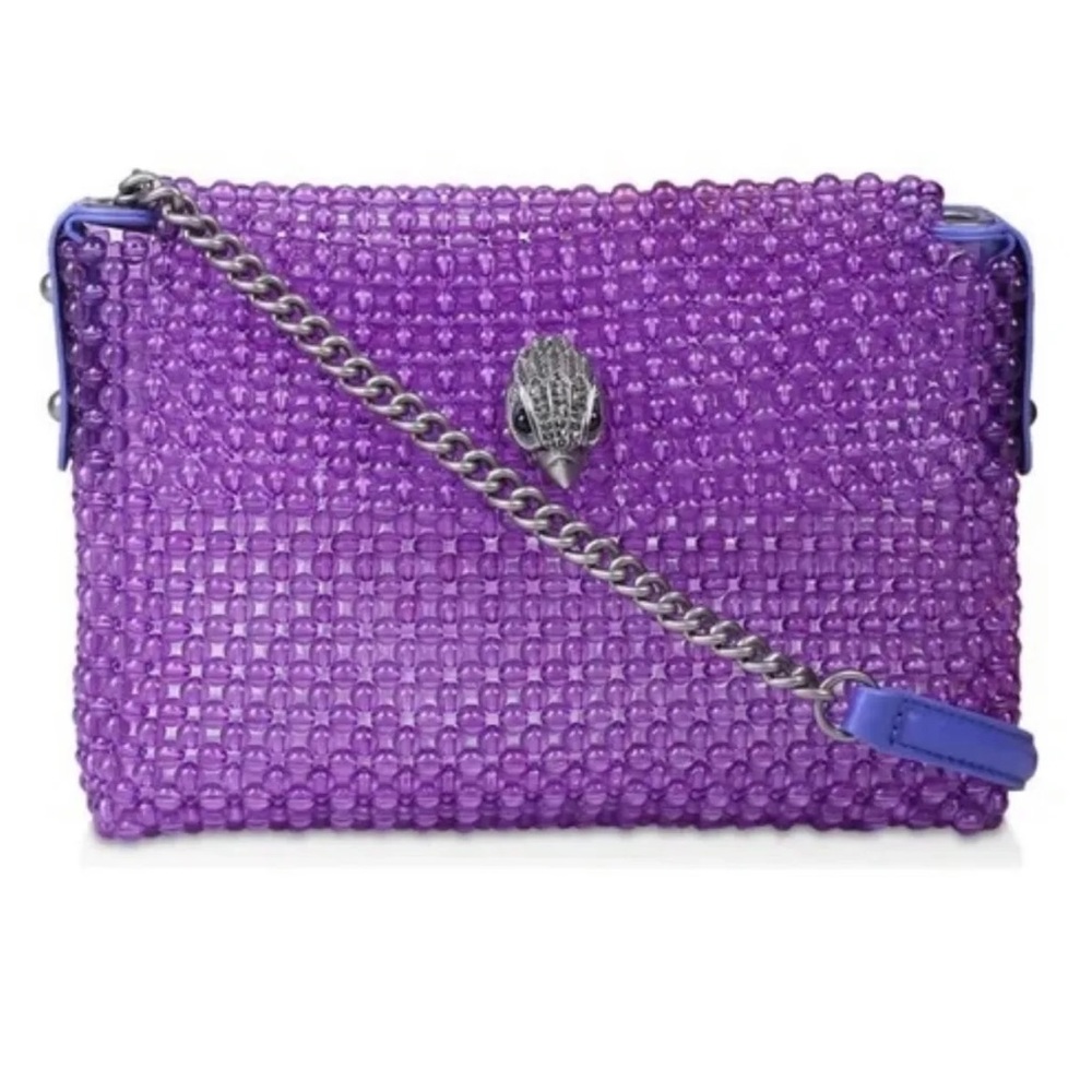 *NWT* KURT GEIGER KENSINGTON BEADED SHOULDER BAG, MODERN LUXURY STYLE